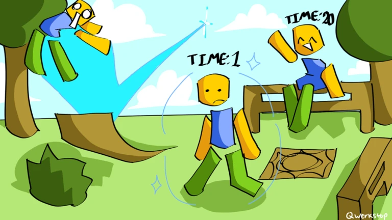 Imagem oficial do jogo Roblox but every second you get +1 Walk Speed no Roblox