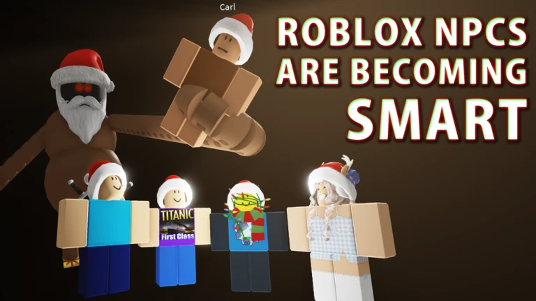 Imagem oficial do jogo ROBLOX NPCs are becoming smart! no Roblox