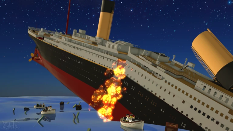 Imagem oficial do jogo Roblox Titanic no Roblox