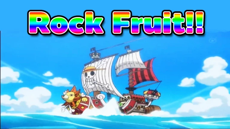 Imagem oficial do jogo Rock Fruit no Roblox