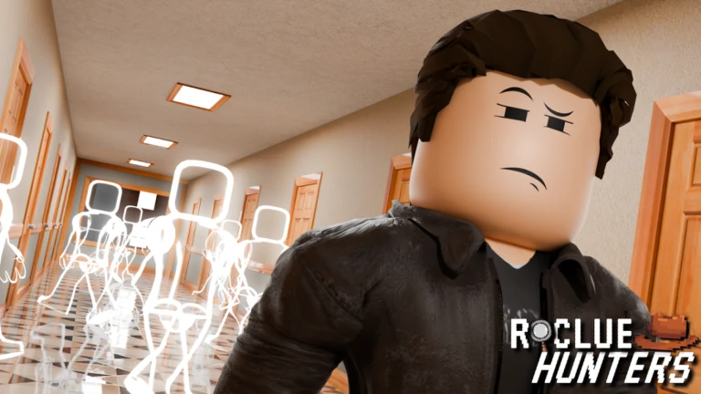 Imagem oficial do jogo ROCLUE HUNTERS no Roblox