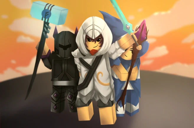 Imagem oficial do jogo Rogue Nightmare (OLD) no Roblox