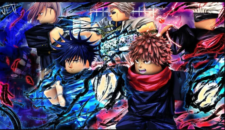 Imagem oficial do jogo Rojutsu Blox no Roblox