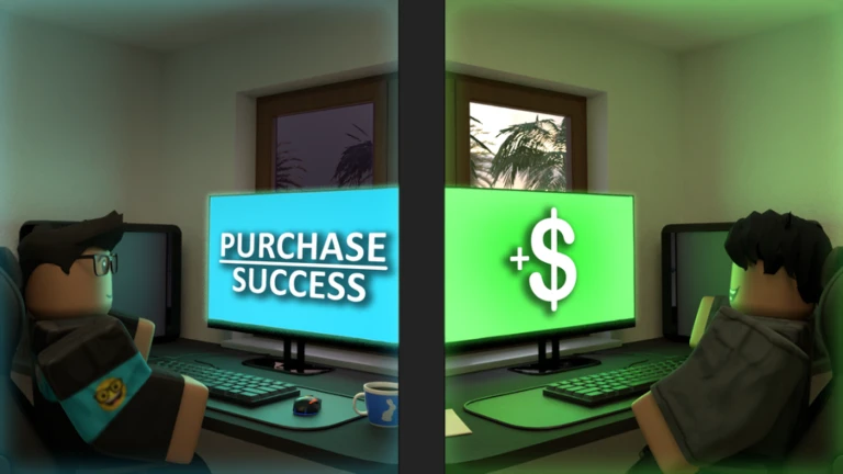 Imagem oficial do jogo RoWeb 2.0 (Make A Website) no Roblox