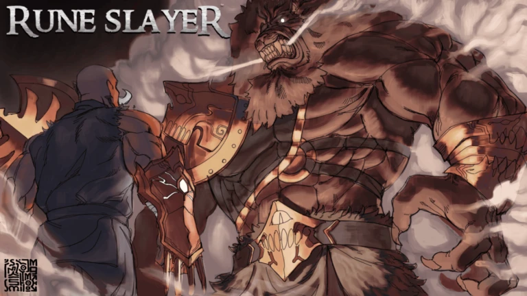 Imagem oficial do jogo Rune Slayer no Roblox