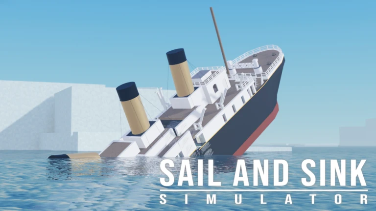 Imagem oficial do jogo Sail and Sink Simulator! no Roblox