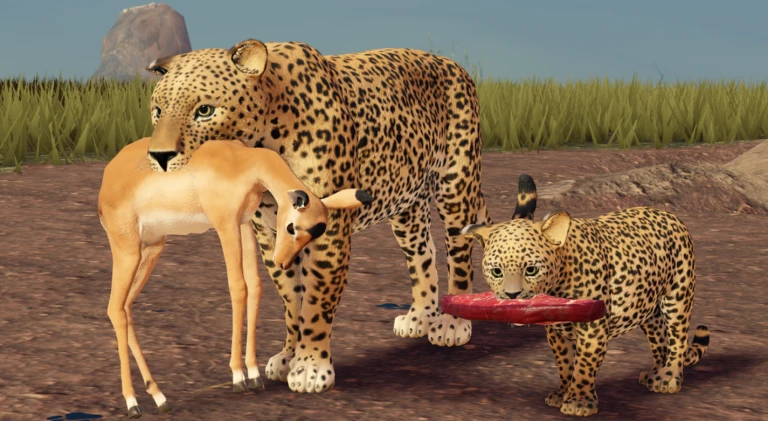 Imagem oficial do jogo Savannah Life no Roblox