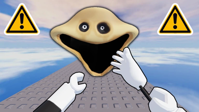Imagem oficial do jogo Scary Troll Slap Tower no Roblox