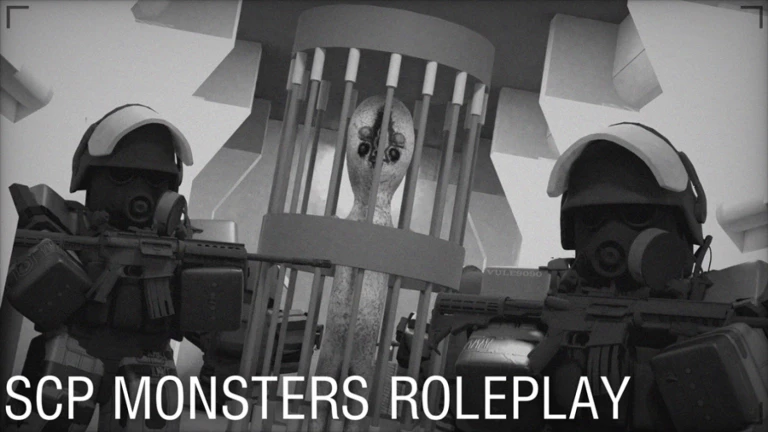 Imagem oficial do jogo SCP Monsters Roleplay no Roblox