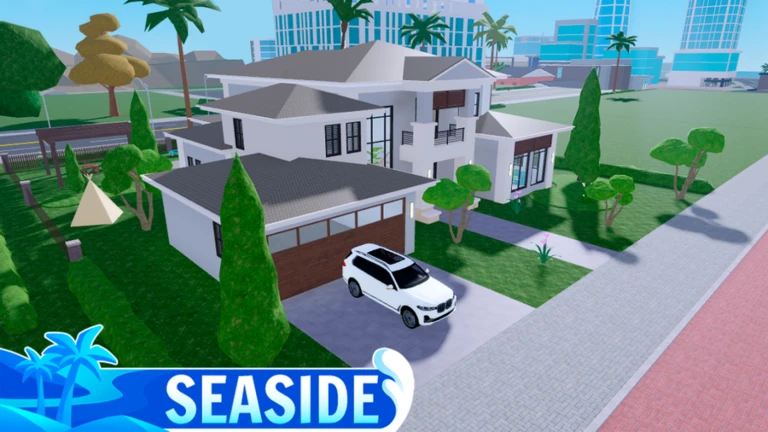Imagem oficial do jogo Seaside RP City RP no Roblox