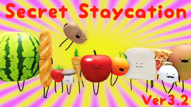 Imagem oficial do jogo Secret Staycation no Roblox