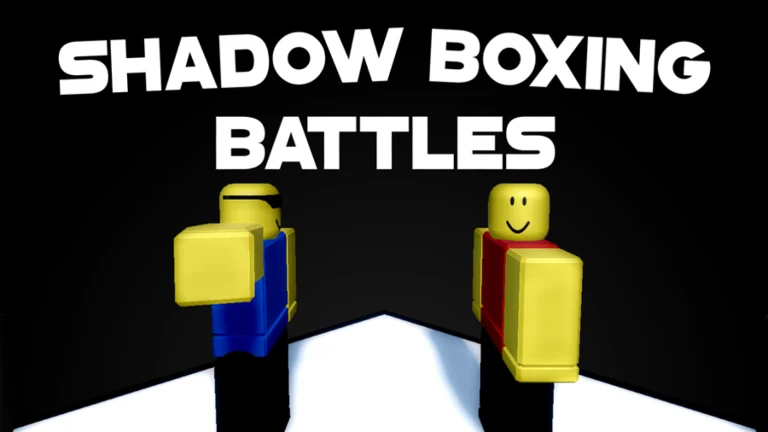 Imagem oficial do jogo Shadow Boxing Battles no Roblox