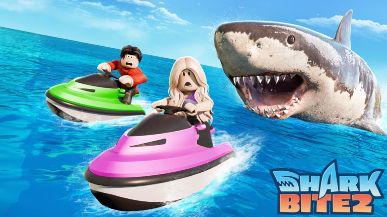 Imagem oficial do jogo SharkBite 2 no Roblox