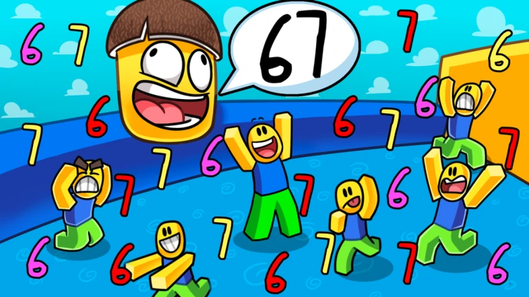 Imagem oficial do jogo Silly Simon Says no Roblox