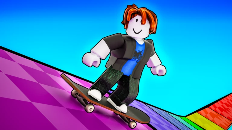 Imagem oficial do jogo Skateboard of Hell Obby no Roblox