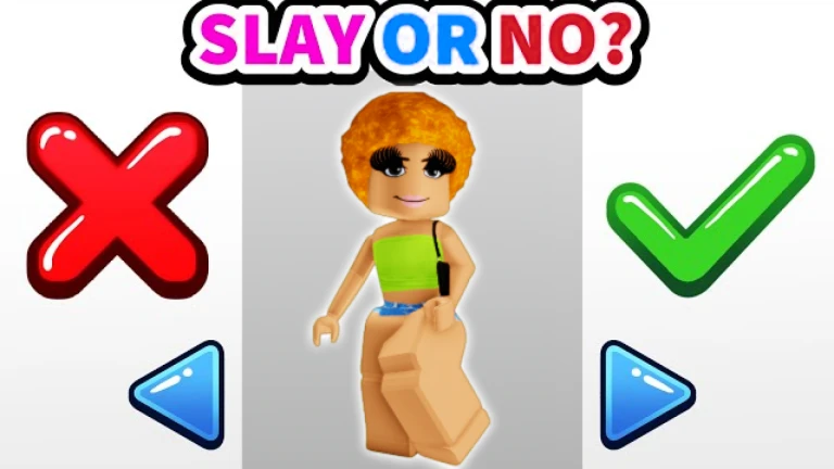 Imagem oficial do jogo SLAY OR NO SLAY no Roblox