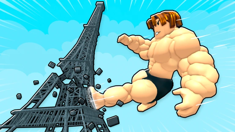 Imagem oficial do jogo SMASH a Tower no Roblox