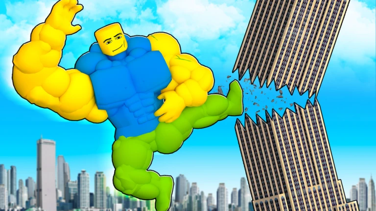 Imagem oficial do jogo Smashing Simulator X no Roblox