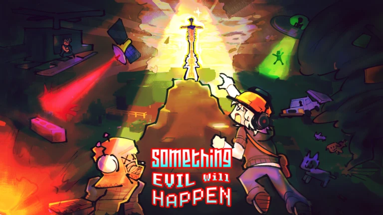 Imagem oficial do jogo something evil will happen no Roblox