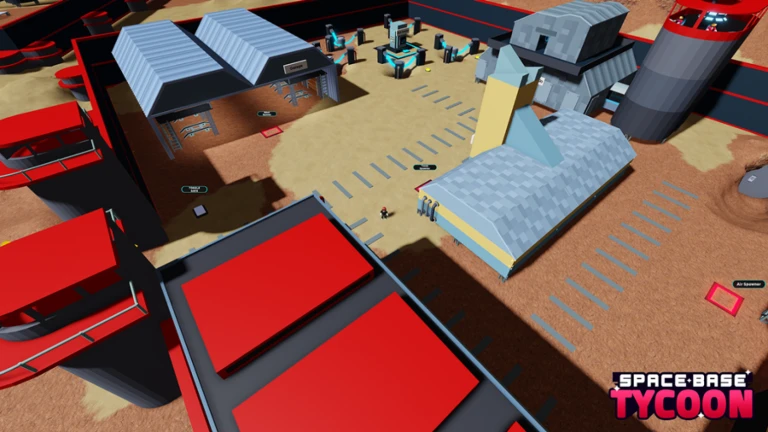 Imagem oficial do jogo Space Base Tycoon no Roblox