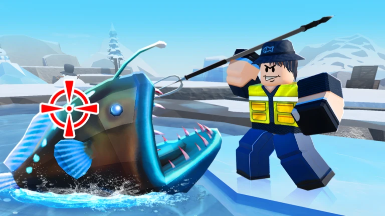 Imagem oficial do jogo Spear Fishing no Roblox
