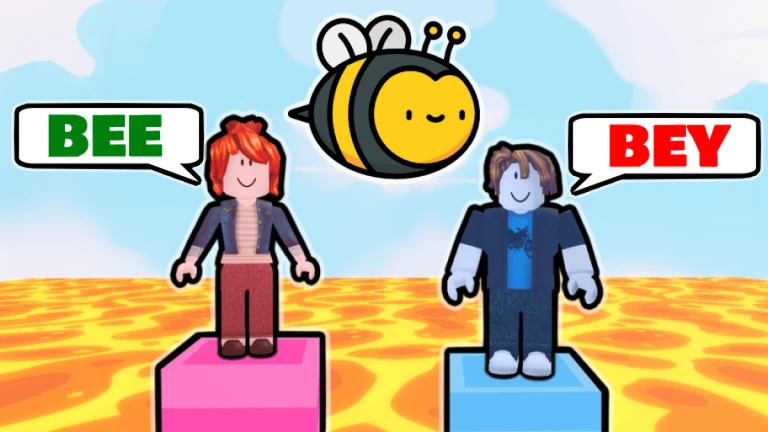 Imagem oficial do jogo Spelling Race no Roblox