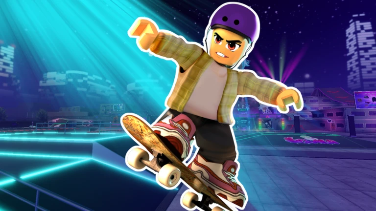 Imagem oficial do jogo SPLASH ⭐ Skate & Music no Roblox