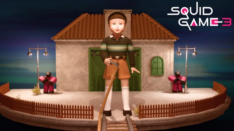 Imagem oficial do jogo Squid Game 3 no Roblox
