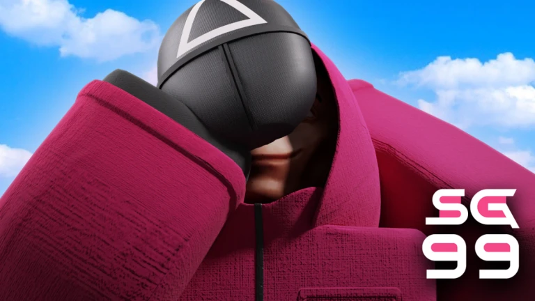 Imagem oficial do jogo Squid Game 99 no Roblox