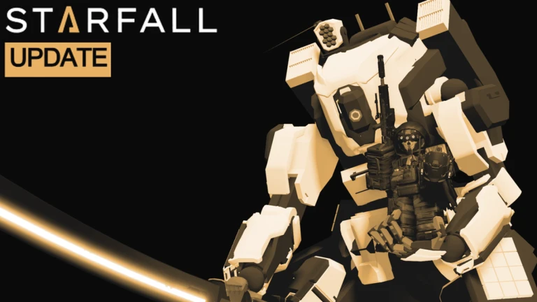 Imagem oficial do jogo STARFALL no Roblox