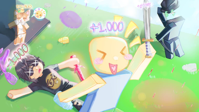 Imagem oficial do jogo steal time from others & be the best no Roblox