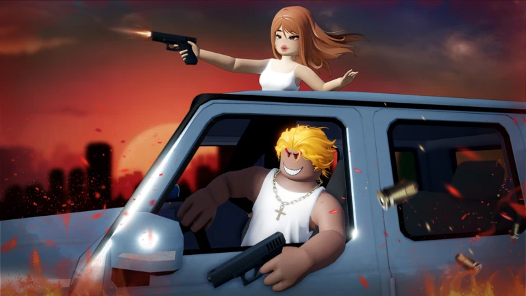 Imagem oficial do jogo Street Code no Roblox