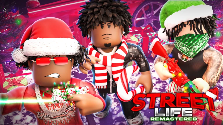 Imagem oficial do jogo Street Life Remastered no Roblox