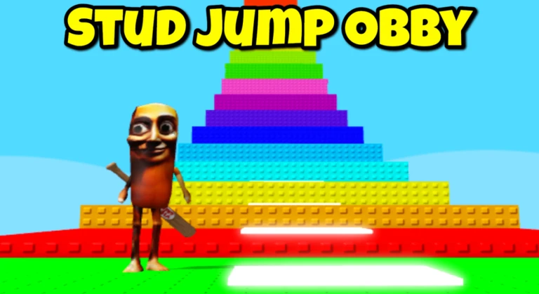 Imagem oficial do jogo Stud Jump no Roblox
