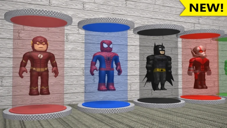 Imagem oficial do jogo Super Hero Tycoon no Roblox