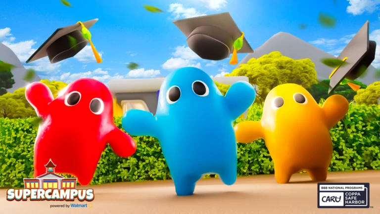 Imagem oficial do jogo Supercampus no Roblox