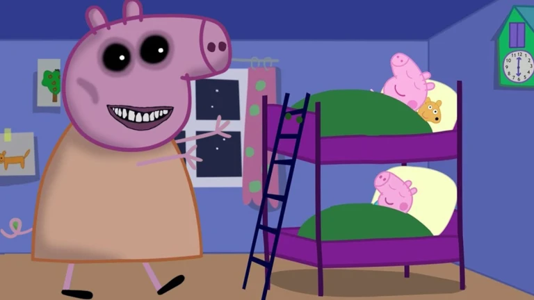Imagem oficial do jogo Survival The Piggy Army The Killers! no Roblox