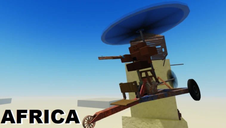 Imagem oficial do jogo Survive in AFRICA no Roblox