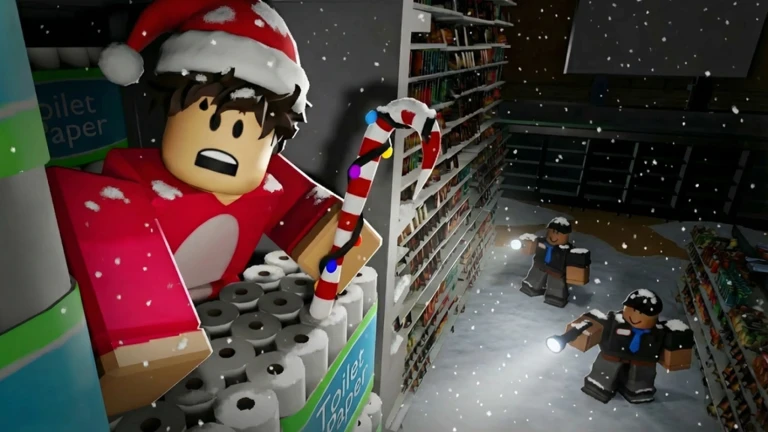 Imagem oficial do jogo Survive Overnight in a Mega Store no Roblox