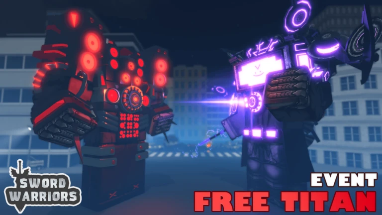 Imagem oficial do jogo Sword Warriors! no Roblox