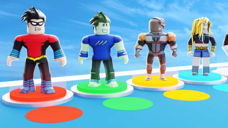 Imagem oficial do jogo T-Titans Battlegrounds no Roblox