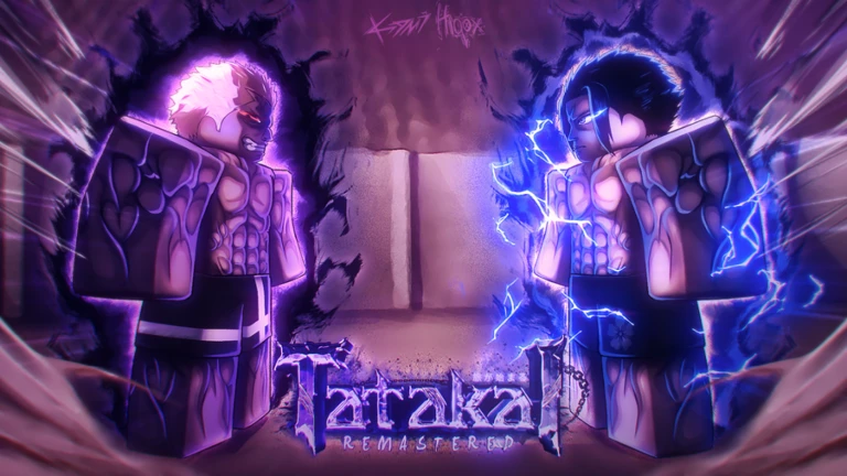 Imagem oficial do jogo Tatakai: Remastered no Roblox