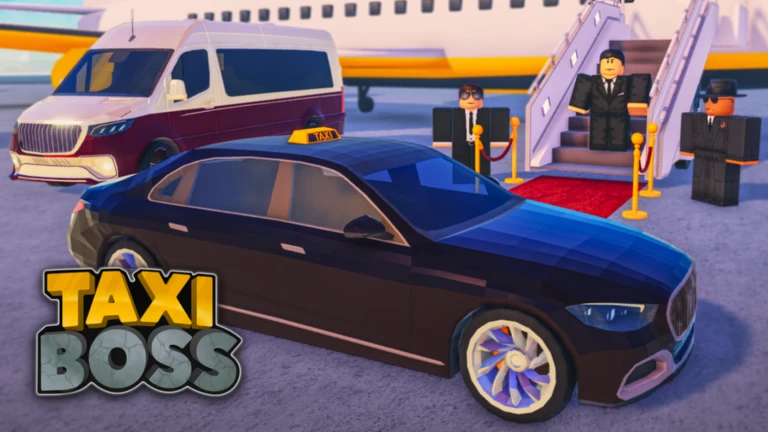 Imagem oficial do jogo Taxi Boss no Roblox