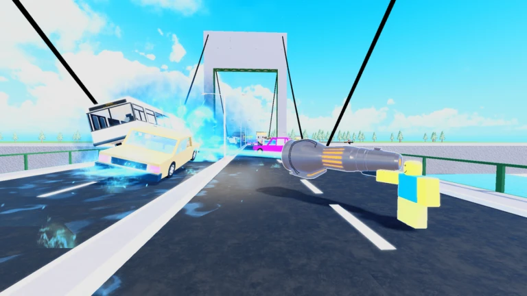 Imagem oficial do jogo Teardown the bridge no Roblox
