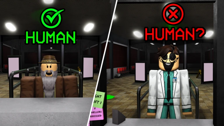 Imagem oficial do jogo Terminal 13: Not Human no Roblox