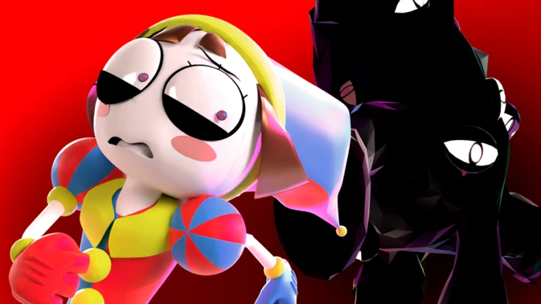 Imagem oficial do jogo The Amazing Digital Circus no Roblox