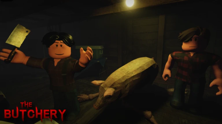 Imagem oficial do jogo The Butchery no Roblox