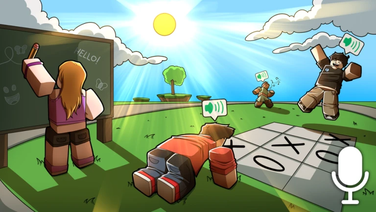 Imagem oficial do jogo The Corner no Roblox