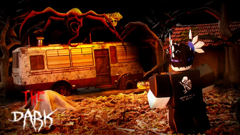 Imagem oficial do jogo The Dark no Roblox