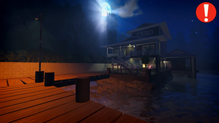 Imagem oficial do jogo The Lakehouse no Roblox